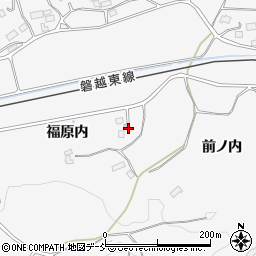 福島県田村市船引町文珠福原内137-1周辺の地図