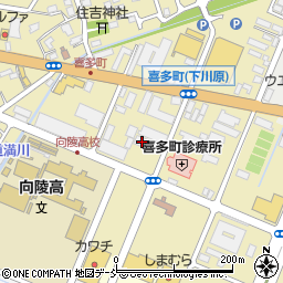 新潟県長岡市喜多町1077周辺の地図