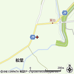 福島県郡山市逢瀬町夏出苗代周辺の地図