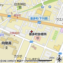 新潟県長岡市喜多町1078周辺の地図