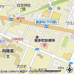 三島谷興産株式会社　本社周辺の地図