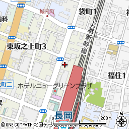 読売新聞長岡専売所周辺の地図