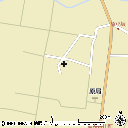 福島県会津若松市湊町大字原小山前周辺の地図