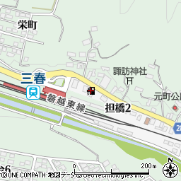 ＥＮＥＯＳ三春駅前ＳＳ周辺の地図