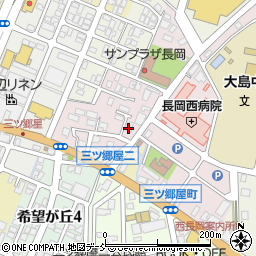 新潟県長岡市三ツ郷屋町293周辺の地図