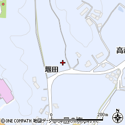 福島県田村市船引町船引（堰田）周辺の地図