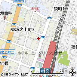 朝日新聞長岡支局周辺の地図