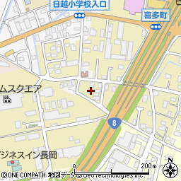 新潟県長岡市喜多町220周辺の地図