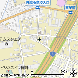 新潟県長岡市喜多町222周辺の地図