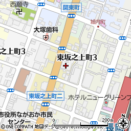 日本生命保険相互会社　長岡支社周辺の地図