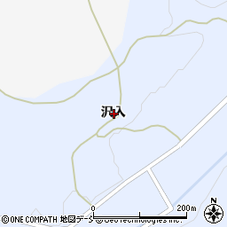 福島県双葉郡双葉町上羽鳥沢入周辺の地図