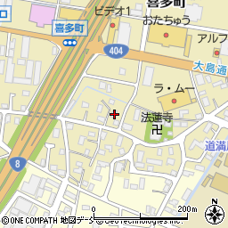 新潟県長岡市喜多町650周辺の地図