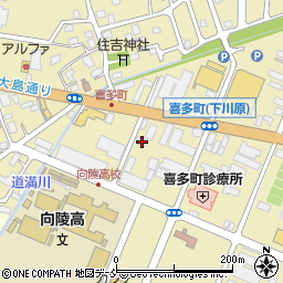 新潟県長岡市喜多町1052周辺の地図