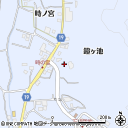 福島県田村市船引町船引鐙ヶ池周辺の地図