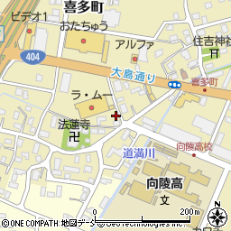 新潟県長岡市喜多町1355周辺の地図