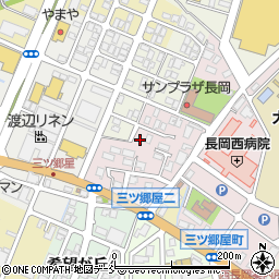 新潟県長岡市三ツ郷屋町23周辺の地図