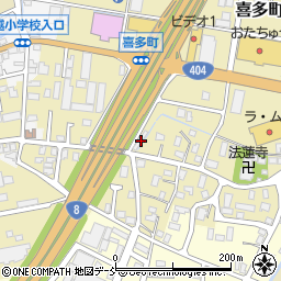 新潟県長岡市喜多町333周辺の地図