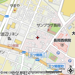 新潟県長岡市三ツ郷屋町24周辺の地図