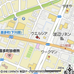 新潟県長岡市西津町3869-1周辺の地図