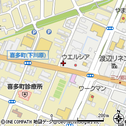 ドミノ・ピザ　長岡喜多町店周辺の地図
