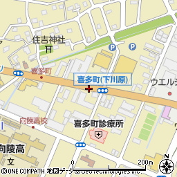 醤丸・長岡喜多町店周辺の地図