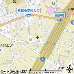 新潟県長岡市喜多町268周辺の地図