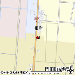 コスモ面川ＳＳ周辺の地図