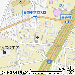 新潟県長岡市喜多町225周辺の地図