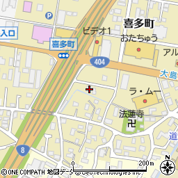 新潟県長岡市喜多町319周辺の地図