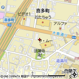 新潟県長岡市喜多町356周辺の地図