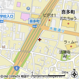 新潟県長岡市喜多町316周辺の地図