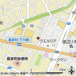 新潟県長岡市喜多町992周辺の地図