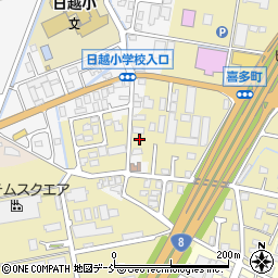 新潟県長岡市喜多町283周辺の地図