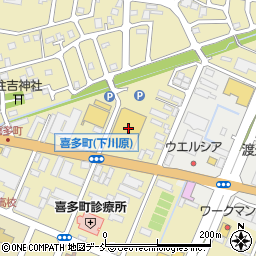 新潟県長岡市喜多町1000周辺の地図