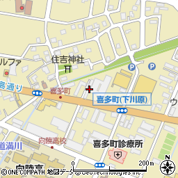 新潟県長岡市喜多町1014周辺の地図
