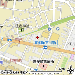 新潟県長岡市喜多町1015周辺の地図