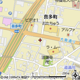 新潟県長岡市喜多町304周辺の地図