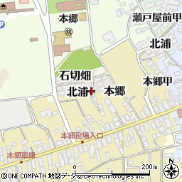 福島県会津美里町（大沼郡）北浦周辺の地図