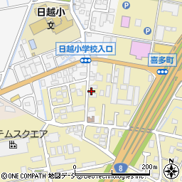 新潟県長岡市喜多町284周辺の地図