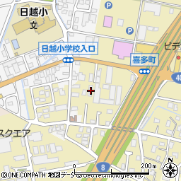 新潟県長岡市喜多町281周辺の地図