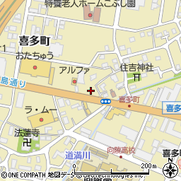 新潟県長岡市喜多町周辺の地図