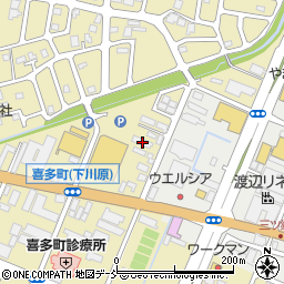 新潟県長岡市喜多町990周辺の地図