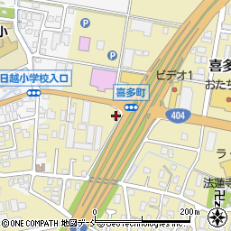 新潟県長岡市喜多町294周辺の地図