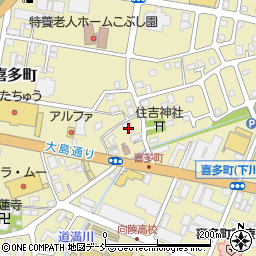 新潟県長岡市喜多町1284周辺の地図