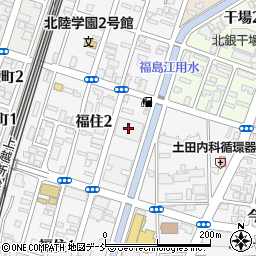 長岡三古老人福祉会コンパクトシティ桜ガーデンプレイス福住周辺の地図