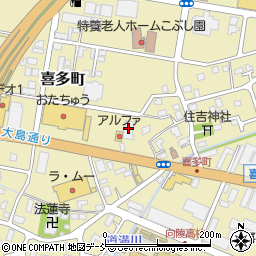 ディテールホーム　長岡支店周辺の地図