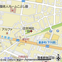 新潟県長岡市喜多町1605周辺の地図