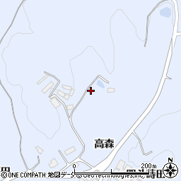 福島県田村市船引町船引（高森）周辺の地図