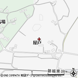 福島県田村市船引町文珠屋戸周辺の地図