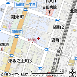 中澤獣医科周辺の地図